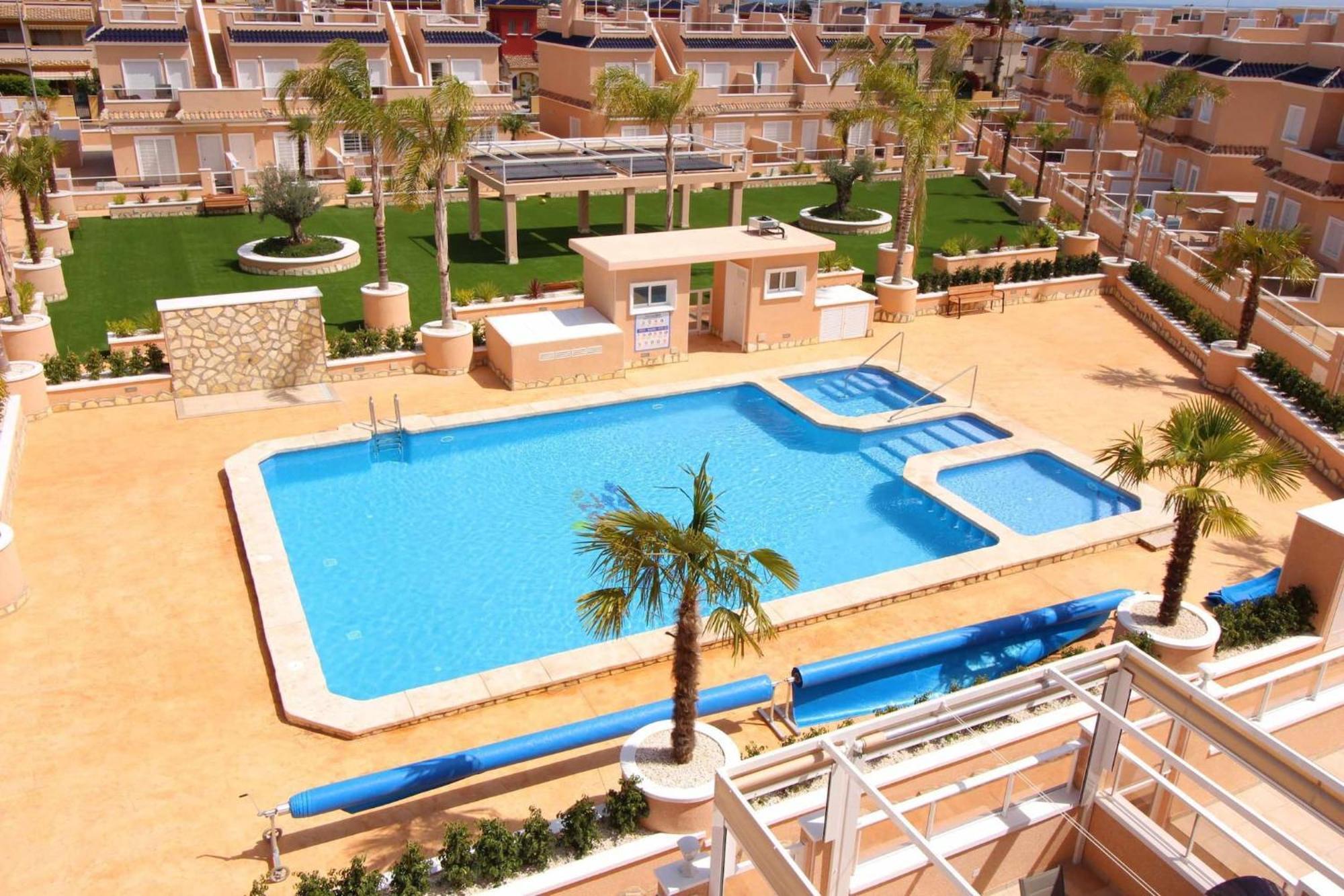 Duplex Campoamor Heated Pool Bagian luar foto